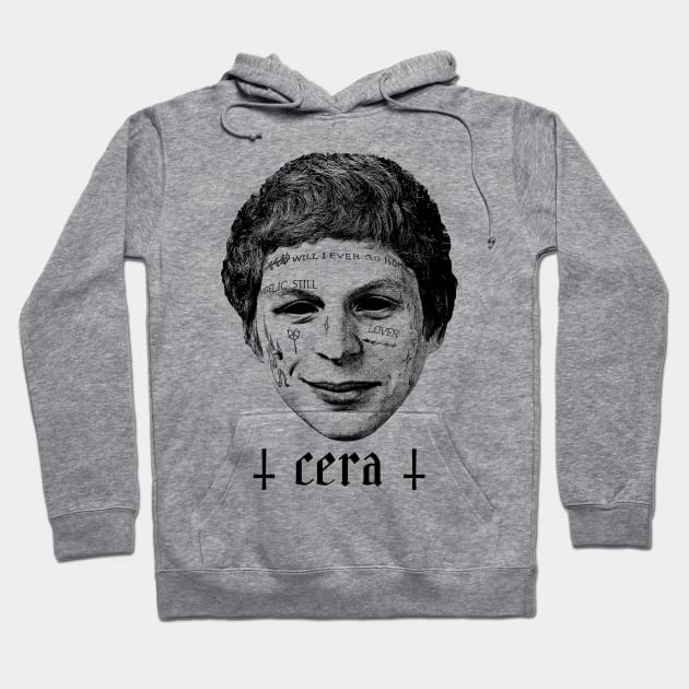 Michael Cera Punksthetic Design Hoodie by DankFutura